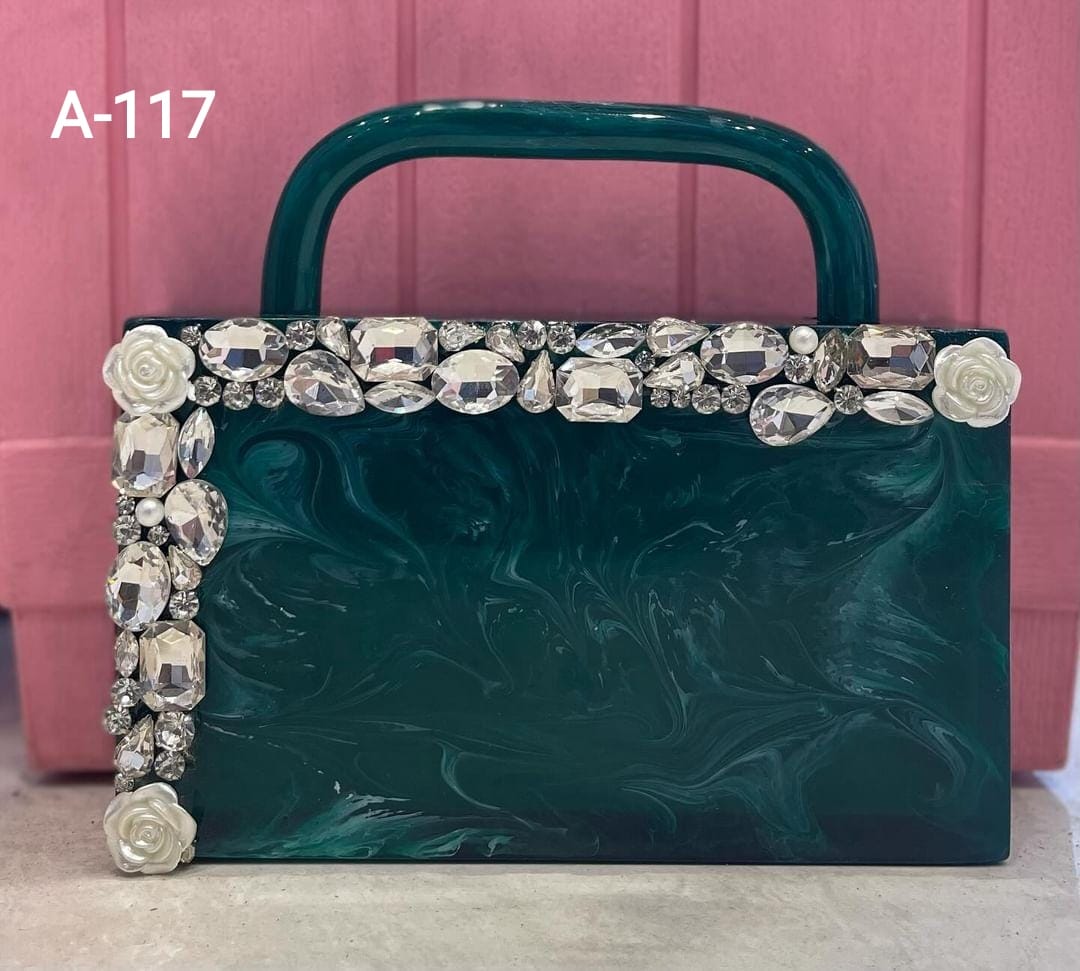 Bombay Style Function Wear Marbal Clutches Wholesale Price In Mumbai
